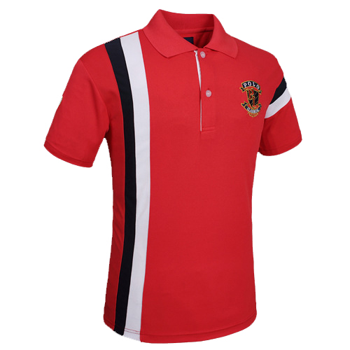 纯棉翻领polo衫定制工作服t恤广告衫定做活动文化衫印字工装产品图