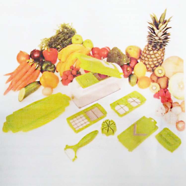 New multi-functional vegetable cutter, 12-piece set of vegetable cutter Kitchen vegetable cutter