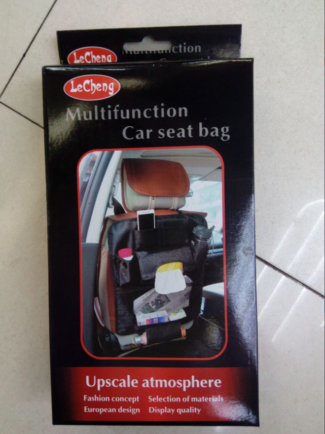 Multifunction car seat 汽车椅背置物袋