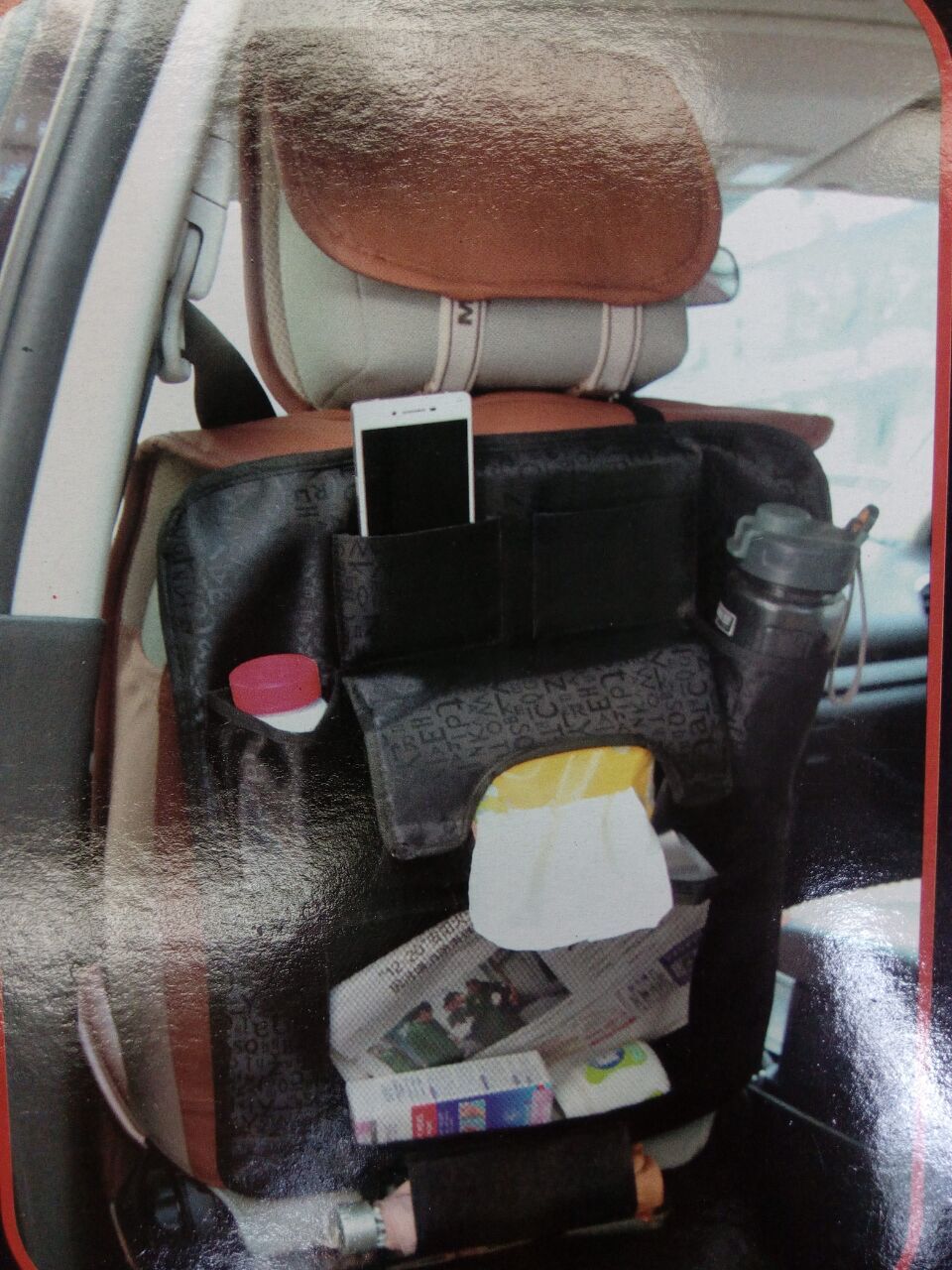 Multifunction car seat 汽车椅背置物袋产品图