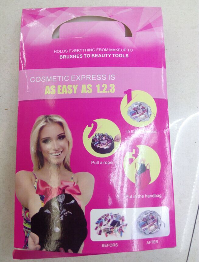 Cosmetic expressTV (Cosmetic expressTV) is a Cosmetic, circular jewelry bag