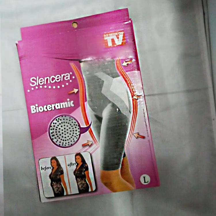 2015 new style slimming pants, shaping pants, slimming mid-length pants, 5-inch pants details Picture