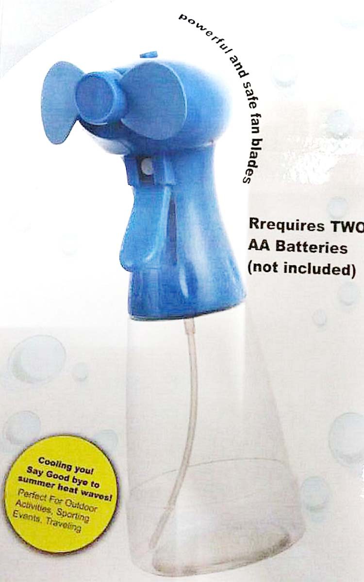 Handheld mini spray fan manufacturer's new USB keyboard key fan Specification drawing