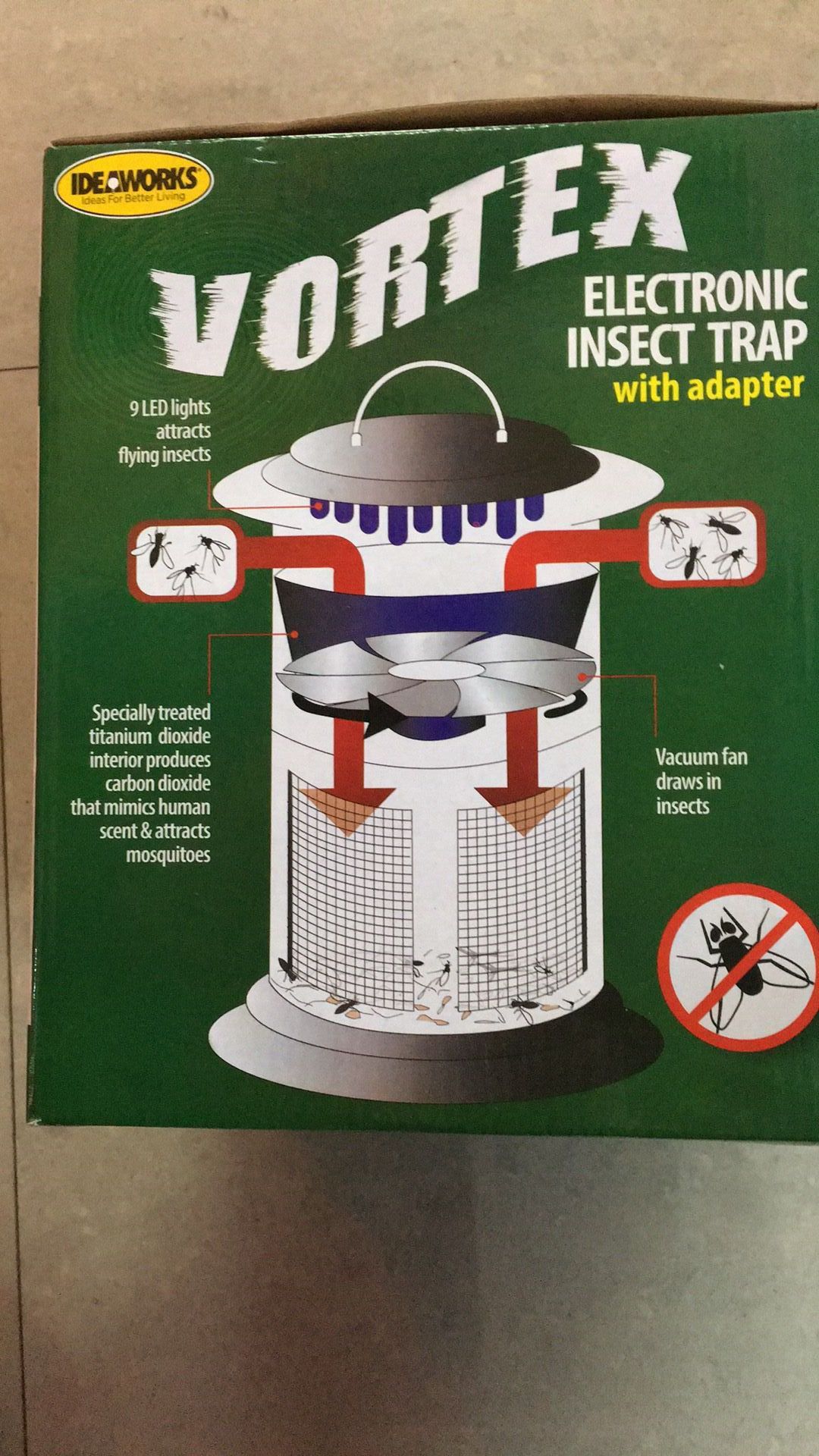 TV's new VORTEX mosquito killer is a radiation-free photocatalyst mosquito repellent for pregnant women and infants