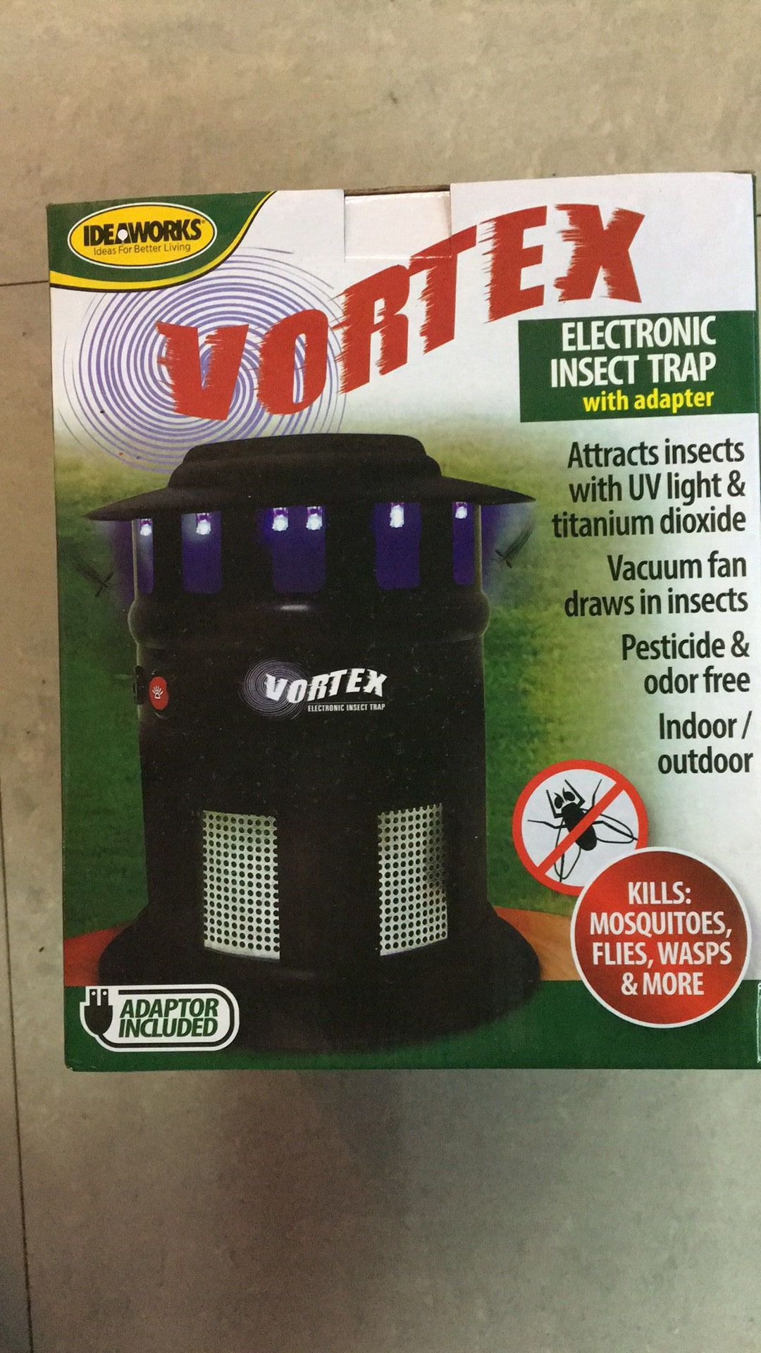 TV's new VORTEX mosquito killer is a radiation-free photocatalyst mosquito repellent for pregnant women and infants Specification image