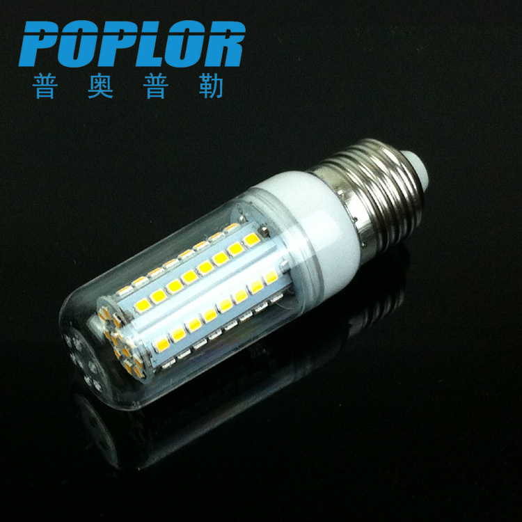 LED corn light with cover 4.5W energy-saving light bulb 2835 chip 68 220V