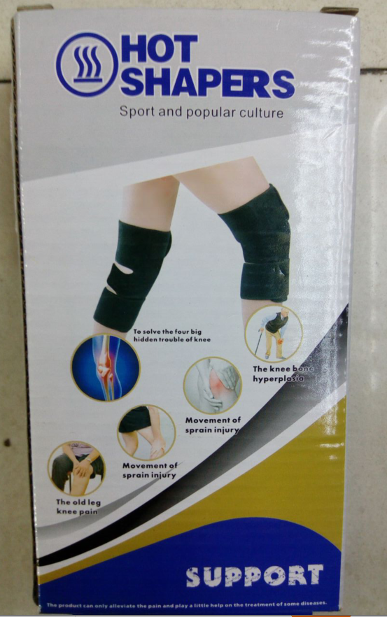 TV Sports magnet knee pads SUPPORT sports magnet thermal knee pads for therapeutic knee pads