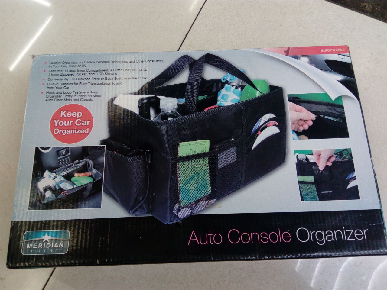 MERIDIANO rganizerTV新奇特电视 车用挂袋