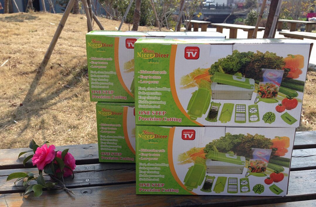 TV12件套切菜器 多功能切菜器 家居 厨房用品新奇特细节图