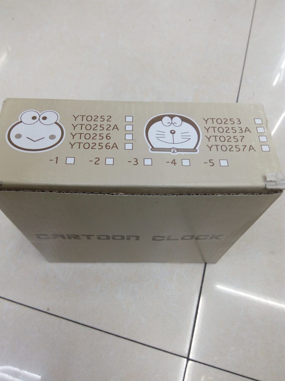 TV新奇特产品卡通闹钟 动漫迷你闹钟 哆啦A梦迷你闹钟细节图