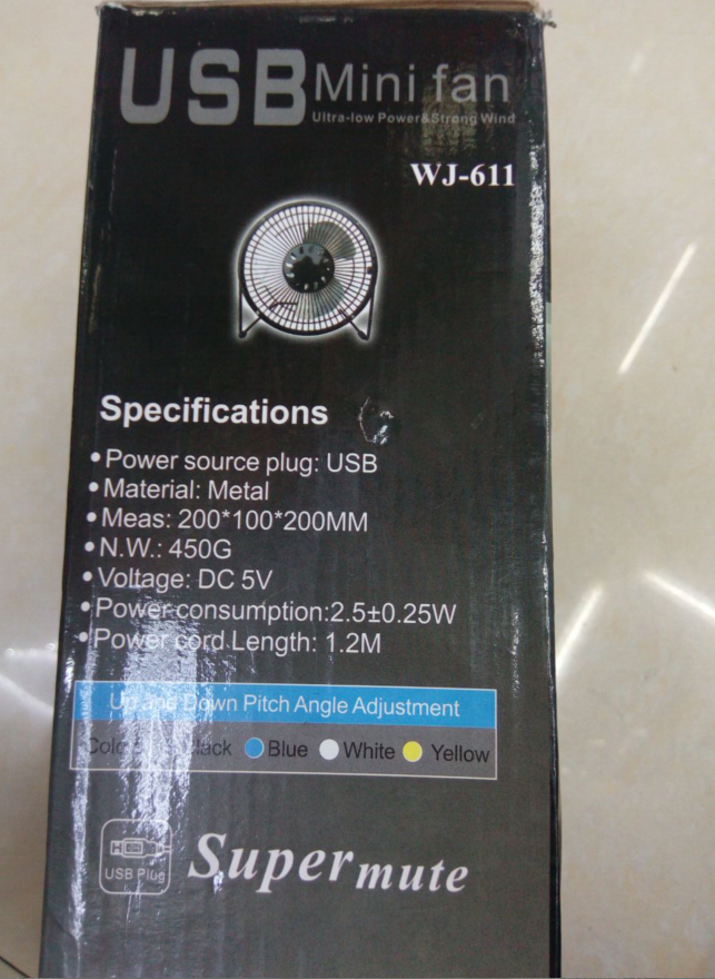 TV新奇特电视购物USB Mini fan电脑风扇电脑降温器细节图