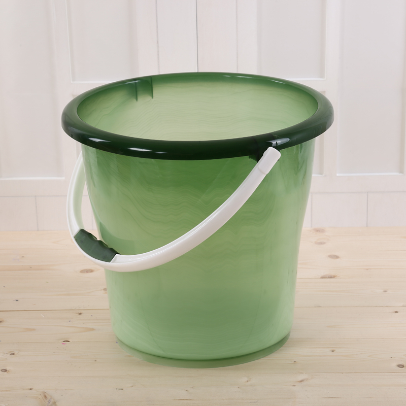 塑料水桶高仿玉石水桶手提手桶带盖水桶产品图