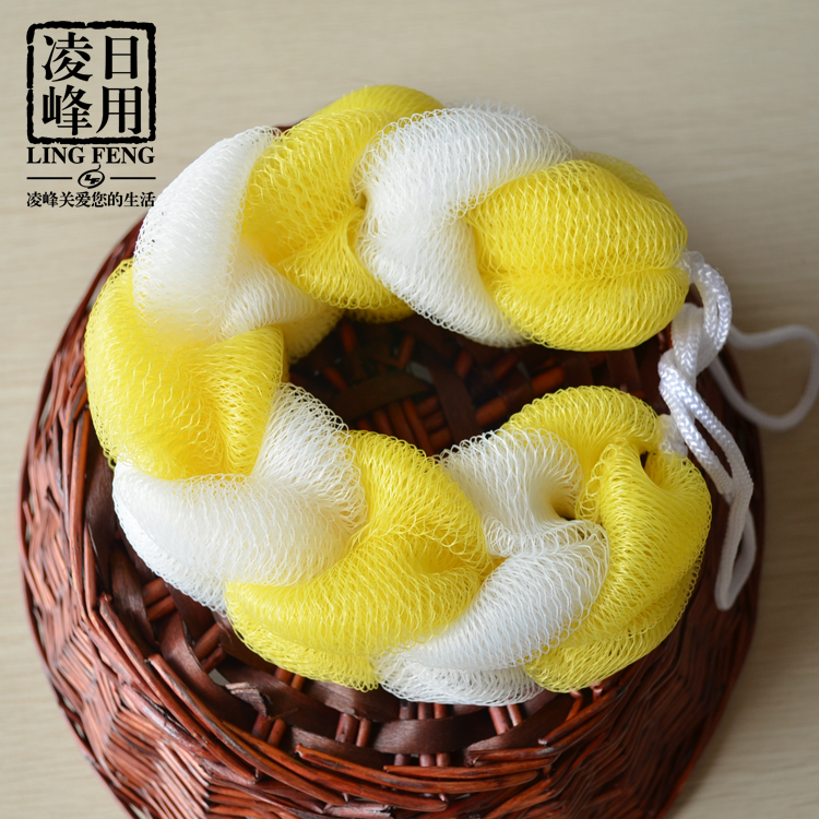 单色彩色混色批发 50克拉背条搓背条 直销产品图