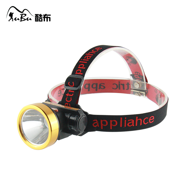 Adventure camping Floodlight Fishing headlight 25W 2000mAh two-speed rechargeable headlight