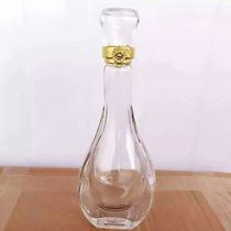 Drip wine bottle transparent glass wine bottle new wine bottle