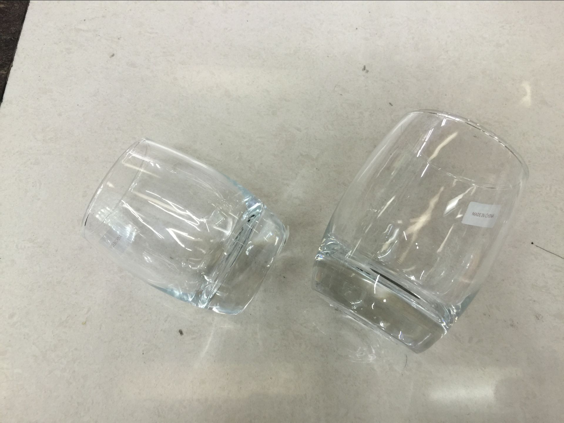 Green apple unleaded glass juice cup tea cup milk tea cup beer cup water cup mouthwash cup