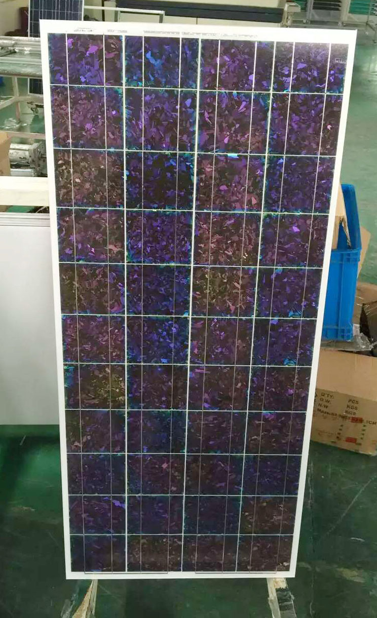 太阳能板-单晶和多晶细节图