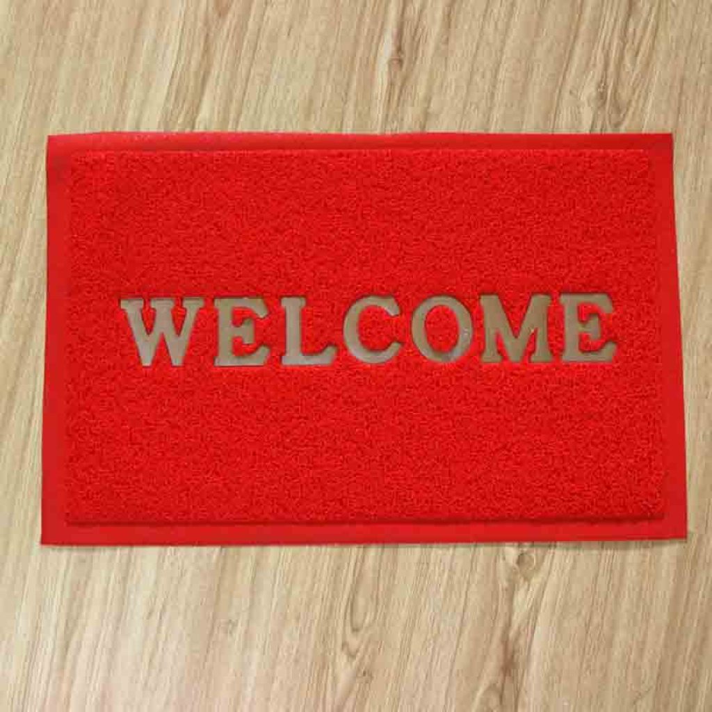 Anti-slip PVC spun floor mat carpet, welcome floor mat, door mat, parquet floor mat Specification image