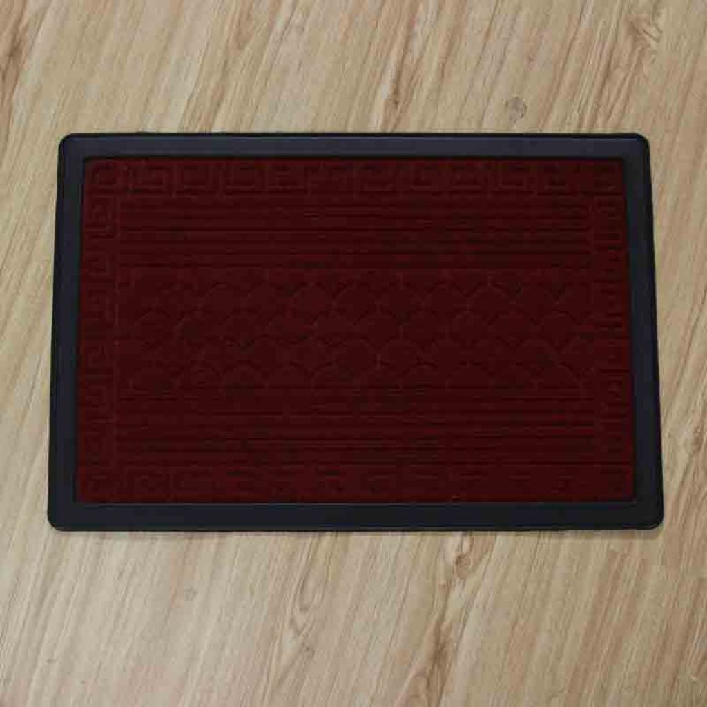 The new European-style entrance door mat and floor mat with rubber flocking for entering the room Specification image