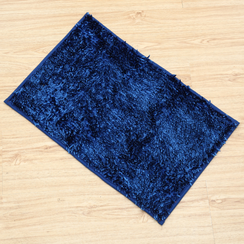 Chenier carpet glossy silk carpet anti-slip floor mat, double-sided anti-slip carpet door mat Specification image