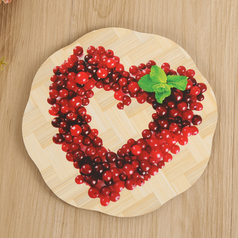 Wooden Mat Place Mat Heat Insulation Mat Bowl Mat Dish Mat Cup Mat Table Mat Pot Mat details Picture