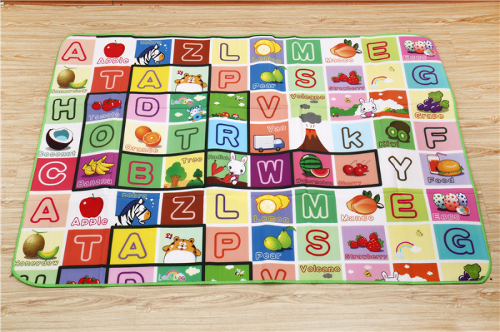 Children's crawling MATS, baby crawling MATS, moisture-proof floor MATS, eco-friendly thickened double-sided outdoor picnic MATS Specification image