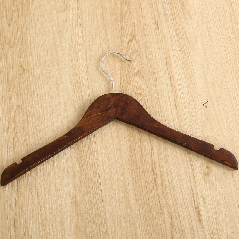 Antique Coat Hanger Simple Solid Wood Coat And Hat Rack Floor Bedroom Creative Hangers Application Scenario