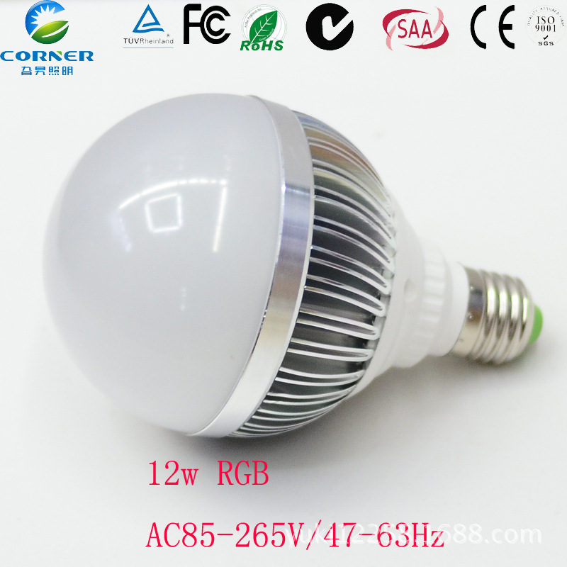 LED remote control bulb lamp RGB lamp CE certification