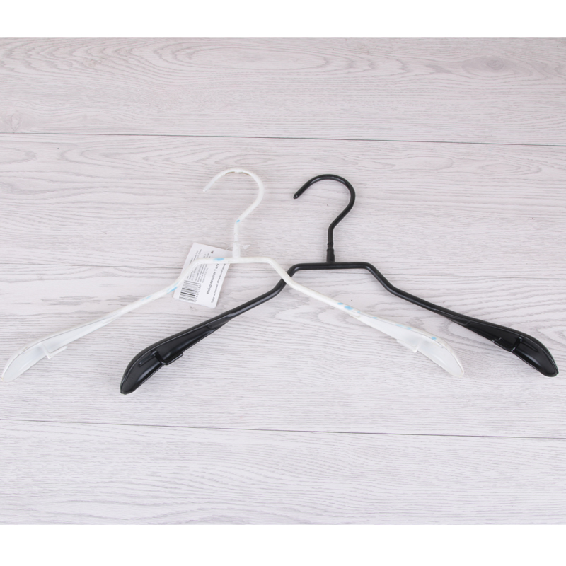 New Non-Slip Stainless Steel Impregnated Glue Adult Hanger 37Cm Drying Rack
