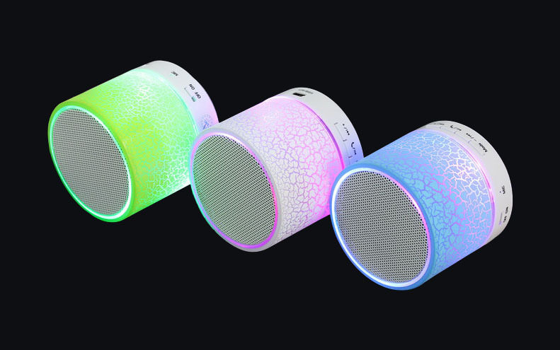 Crack A9 Wireless Bluetooth Speaker, subwoofer, card insert mini speaker with communication radio