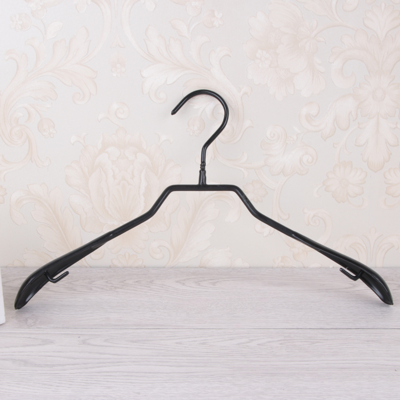 New Non-Slip Stainless Steel Impregnated Glue Adult Hanger 37Cm Drying Rack details Picture