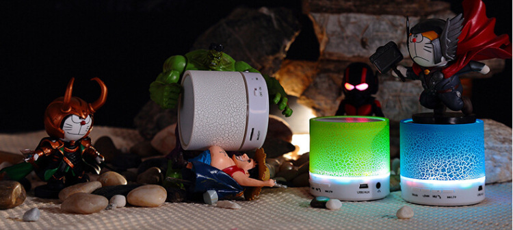 Crack A9 Wireless Bluetooth Speaker, subwoofer, card insert mini speaker with communication radio Specification image