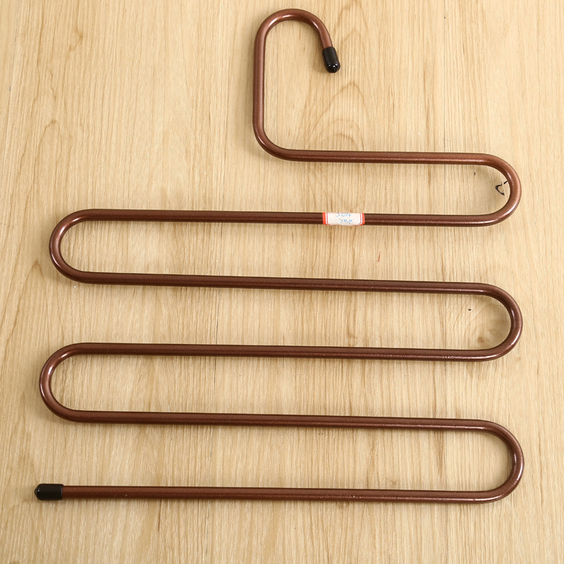 Multi-Functional Magic Pants Clip S-Type Multi-Layer Pants Rack Storage Pants Rack Pants Hanging Application Scenario
