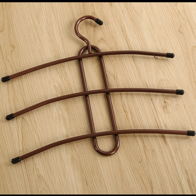 Stainless Multi-Layer Non-Slip Steel Pants Rack Magic Multi-Functional Storage Pants Hanging Towel Hanging Specification drawing