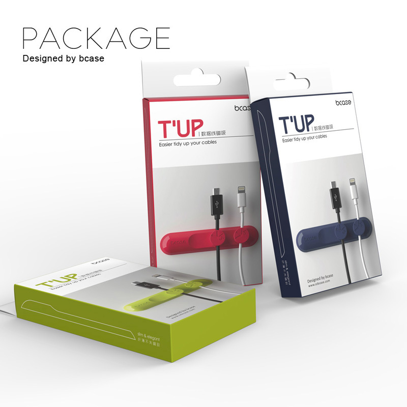 bcase TUP Data cable magnetic absorption Headphone cable magnetic cable organizer Cable winder
