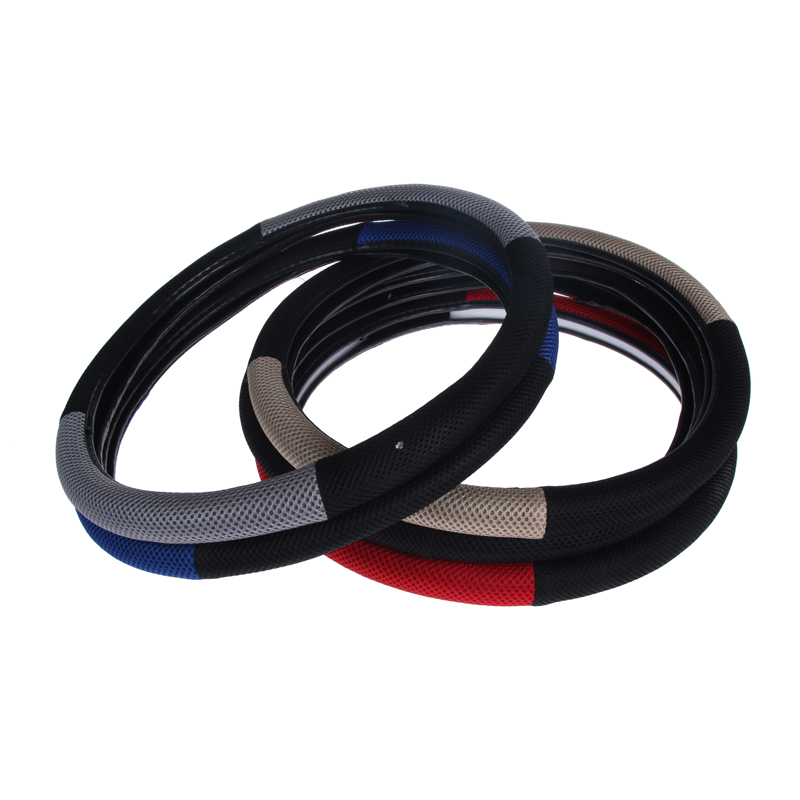 Two-color design of the car steering wheel cover ice material thumbnail