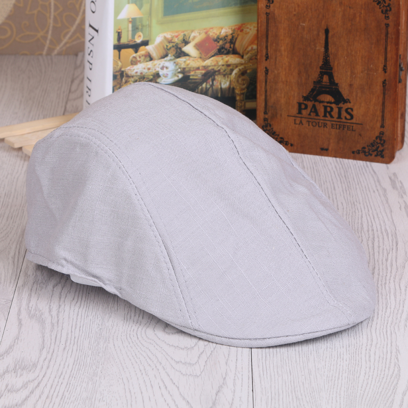 Duck Cap Popular Beret Monochrome Unisex Comfortable Soft Beret details Picture