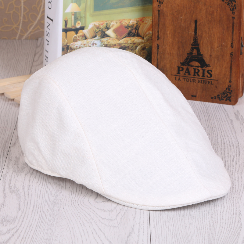 Duck Cap Popular Beret Monochrome Unisex Comfortable Soft Beret