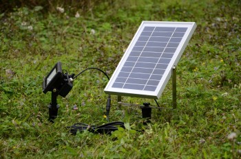 Led solar intelligent floodlight energy saving, environmental protection and high efficiency