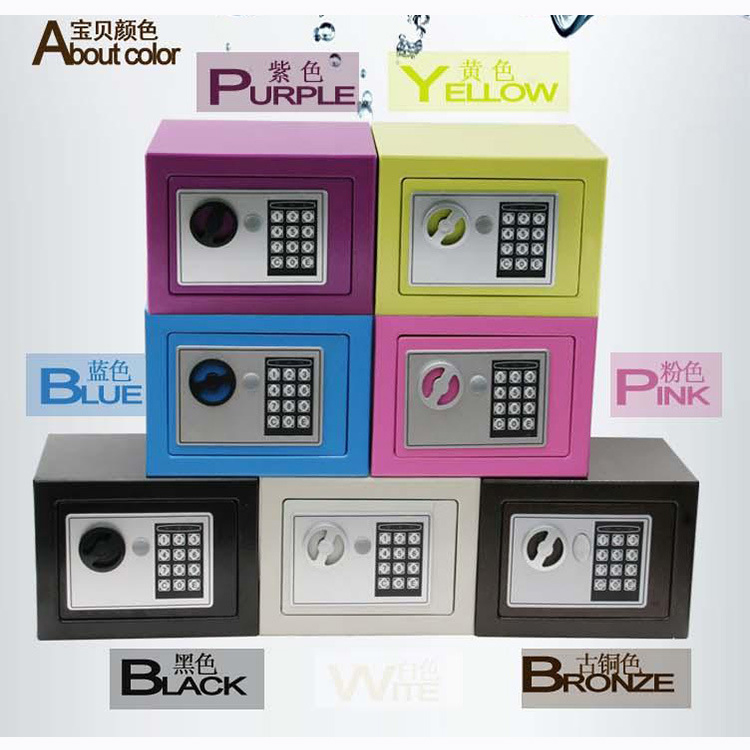 Creative Mini safe cartoon ATM safe money box