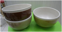 5.5-inch plain colored glazed bowl, ceramic bowl, colored glazed bowl, rice bowl, noodle bowl