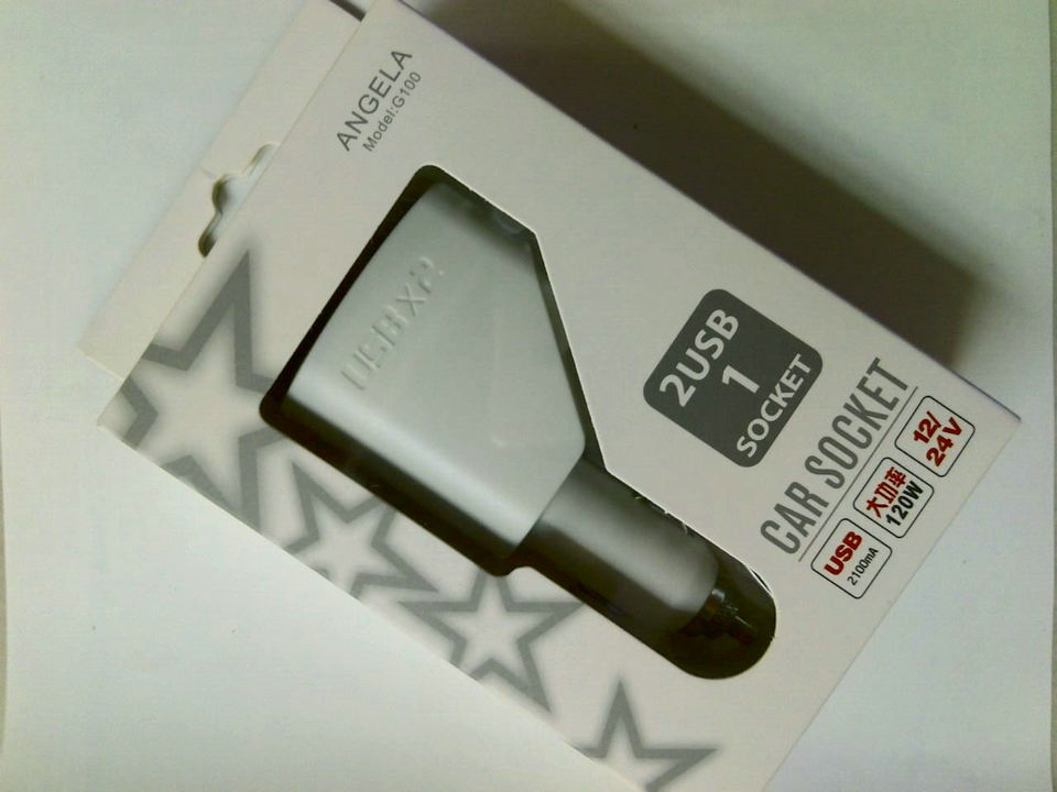 大功率车载点烟器充电器双usb创意车充汽车电器汽车用品产品图