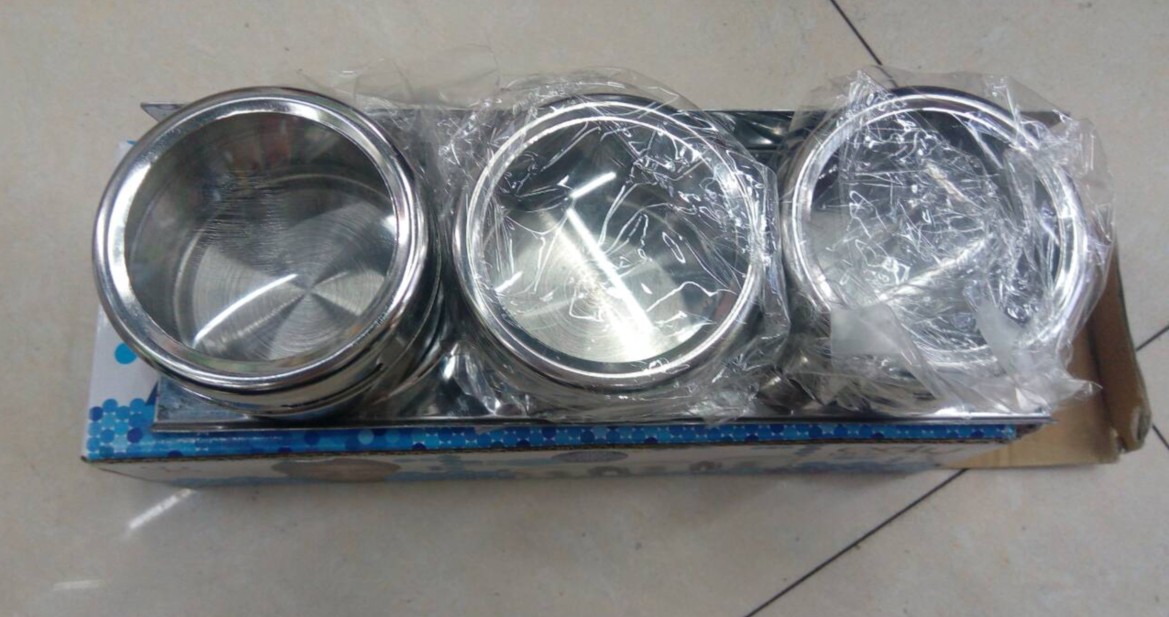 Eduguedes3PCS seasoning box made of stainless steel thumbnail