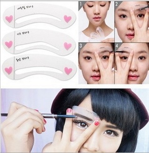 TV foreign trade new strange TV shopping eyebrow painting assistant eyebrow assistant beauty makeup eyebrow shaping tool