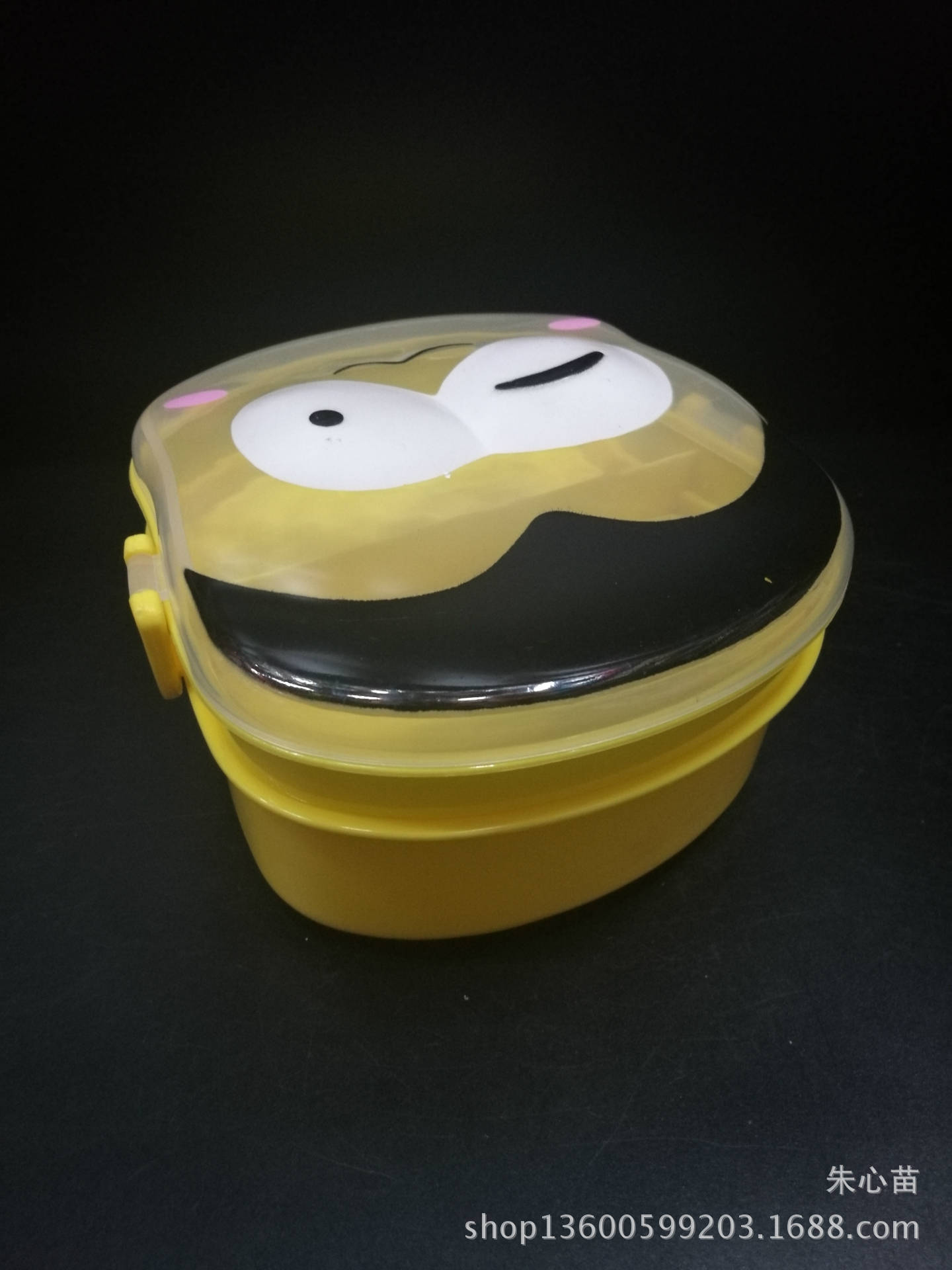 The manufacturer approves all kinds of cartoon lunchboxes with compartments of plastic lunchboxes and spoons thumbnail