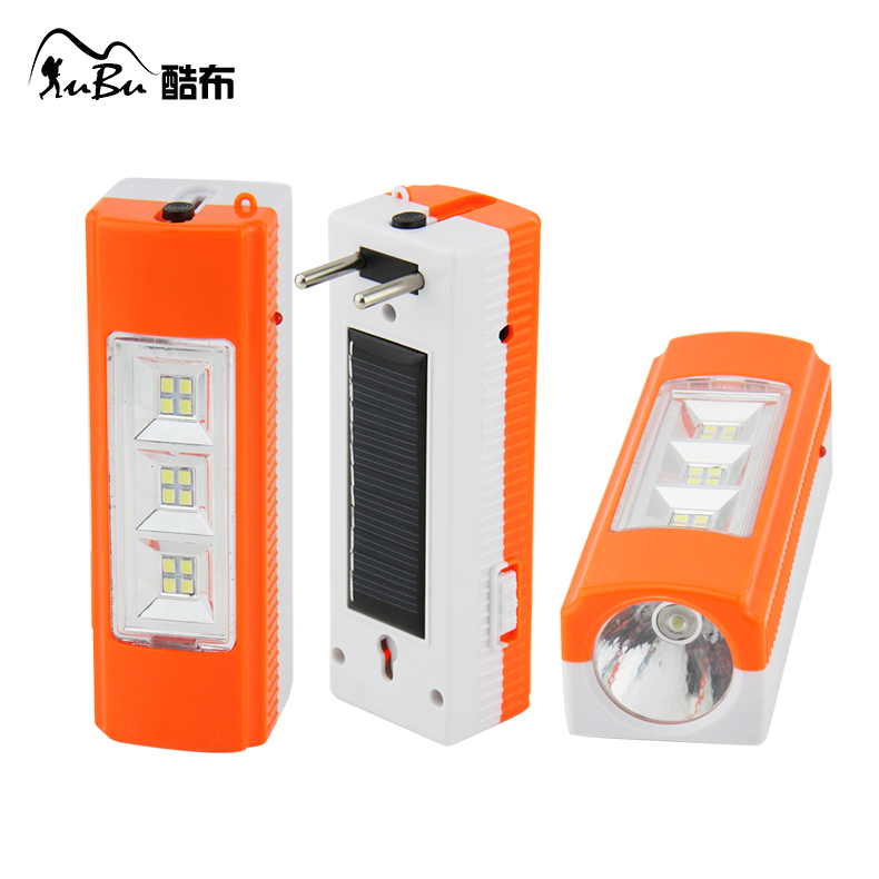 照明灯具家用应急工作灯可挂钩12+1LED充电太阳能露营灯