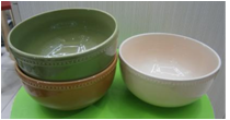 5.5寸浮雕碗 饭碗 陶瓷碗 面碗