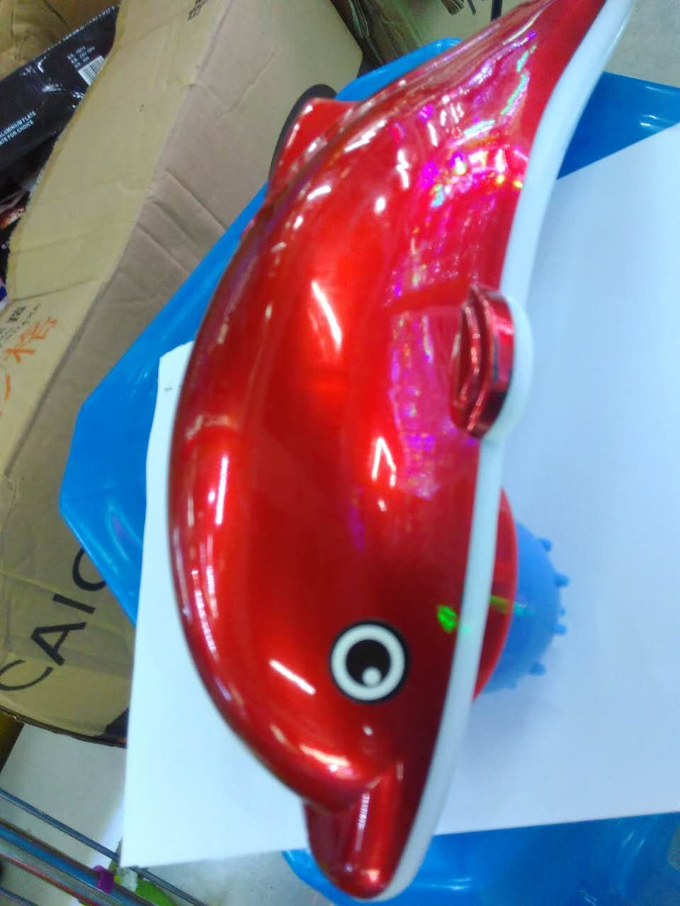 The multi-functional best-selling massage dolphin massager is sold directly by the manufacturer. It is a handheld massager details Picture
