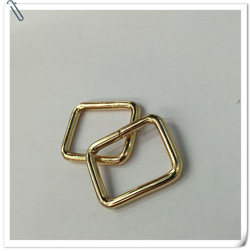 20 inner diameter square buckle Guangdong gold stock in stock details Picture