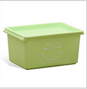 The Whole Box Wholesale Home Office Necessary Magic Smiley Face Plastic Storage Box Organizer Specification drawing